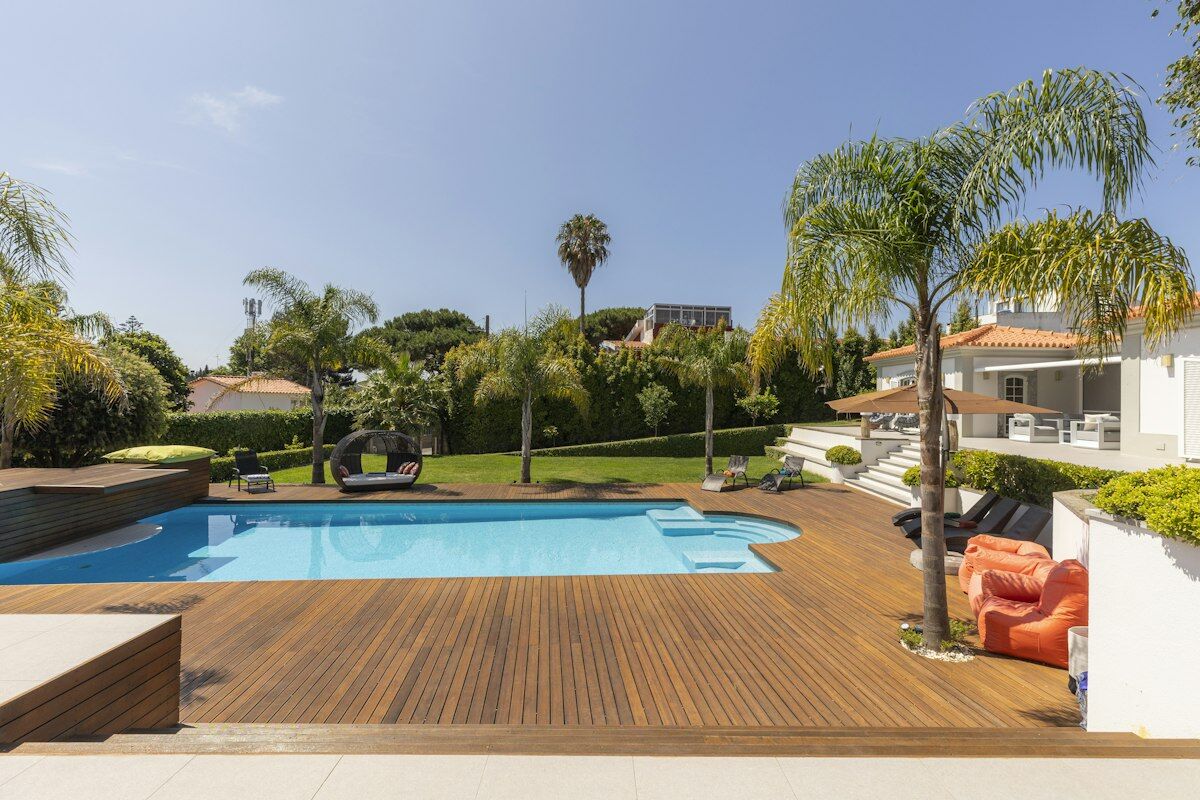 Modern villa with pool